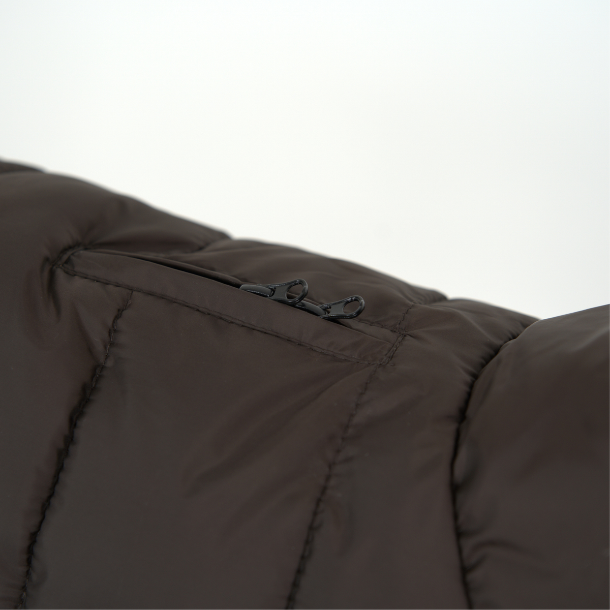 Nora Dog Coat | Espresso/Sky Blue