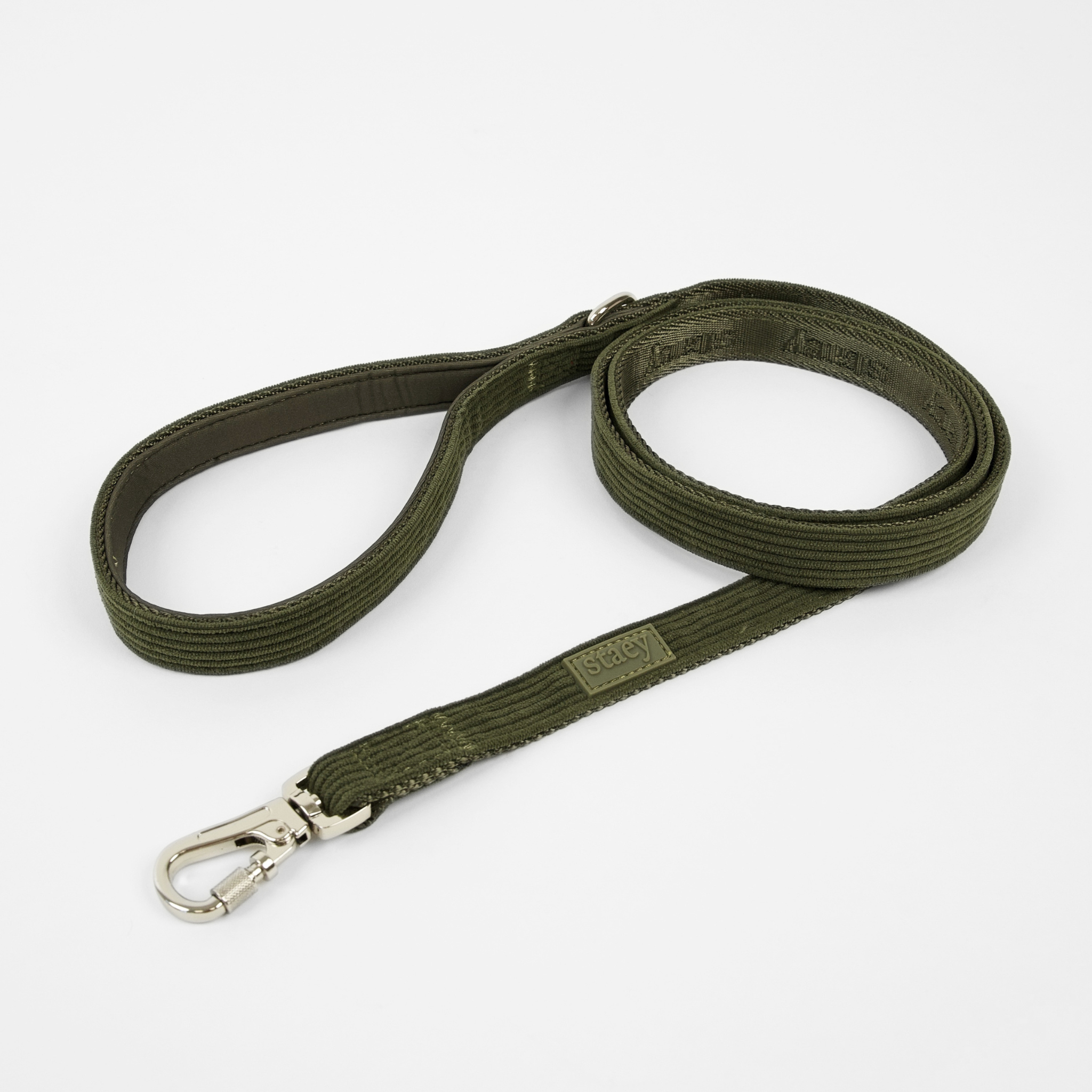 Smycz dla psa Elma | Moss green