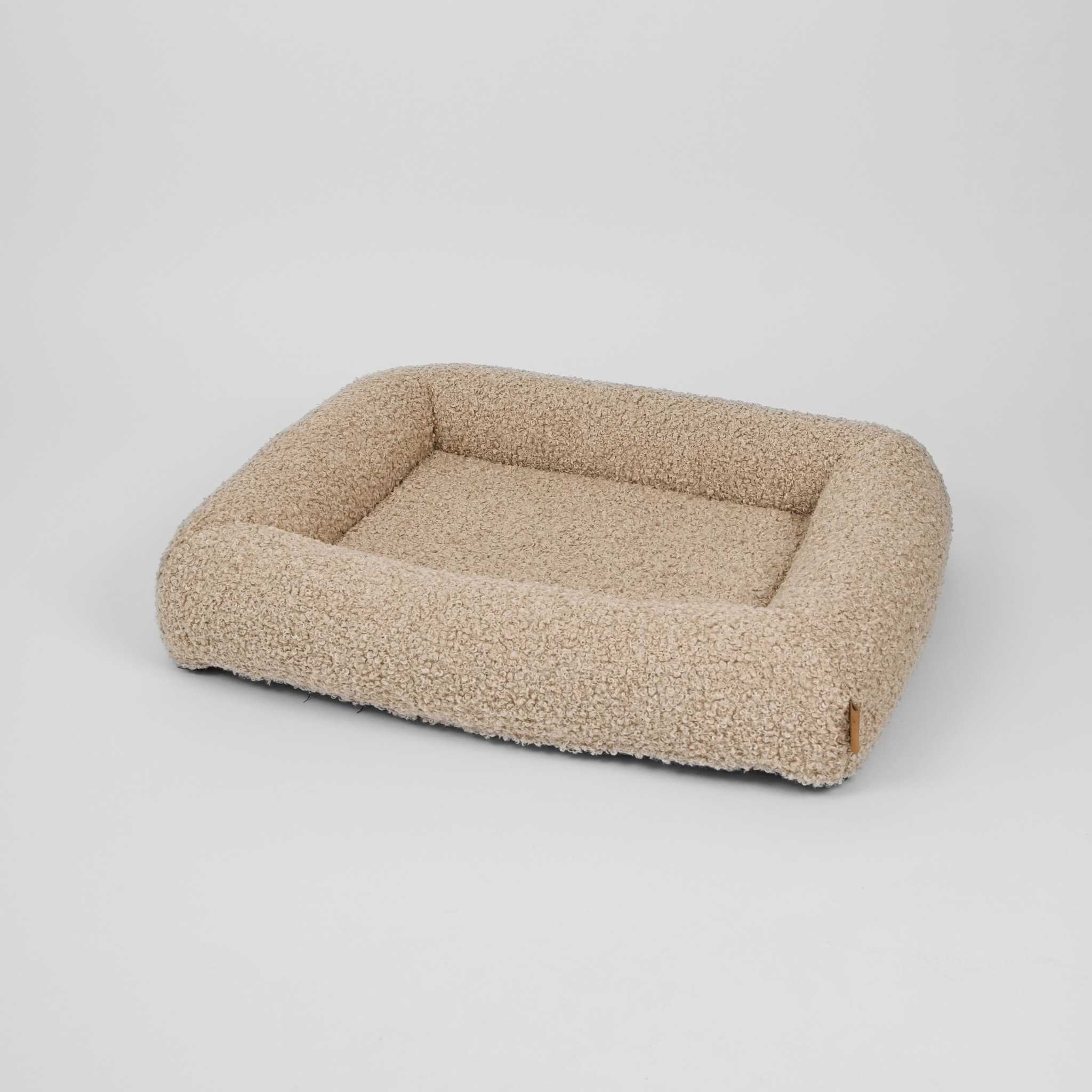 Karla Orthopedic Dog Bed | Sand Curly