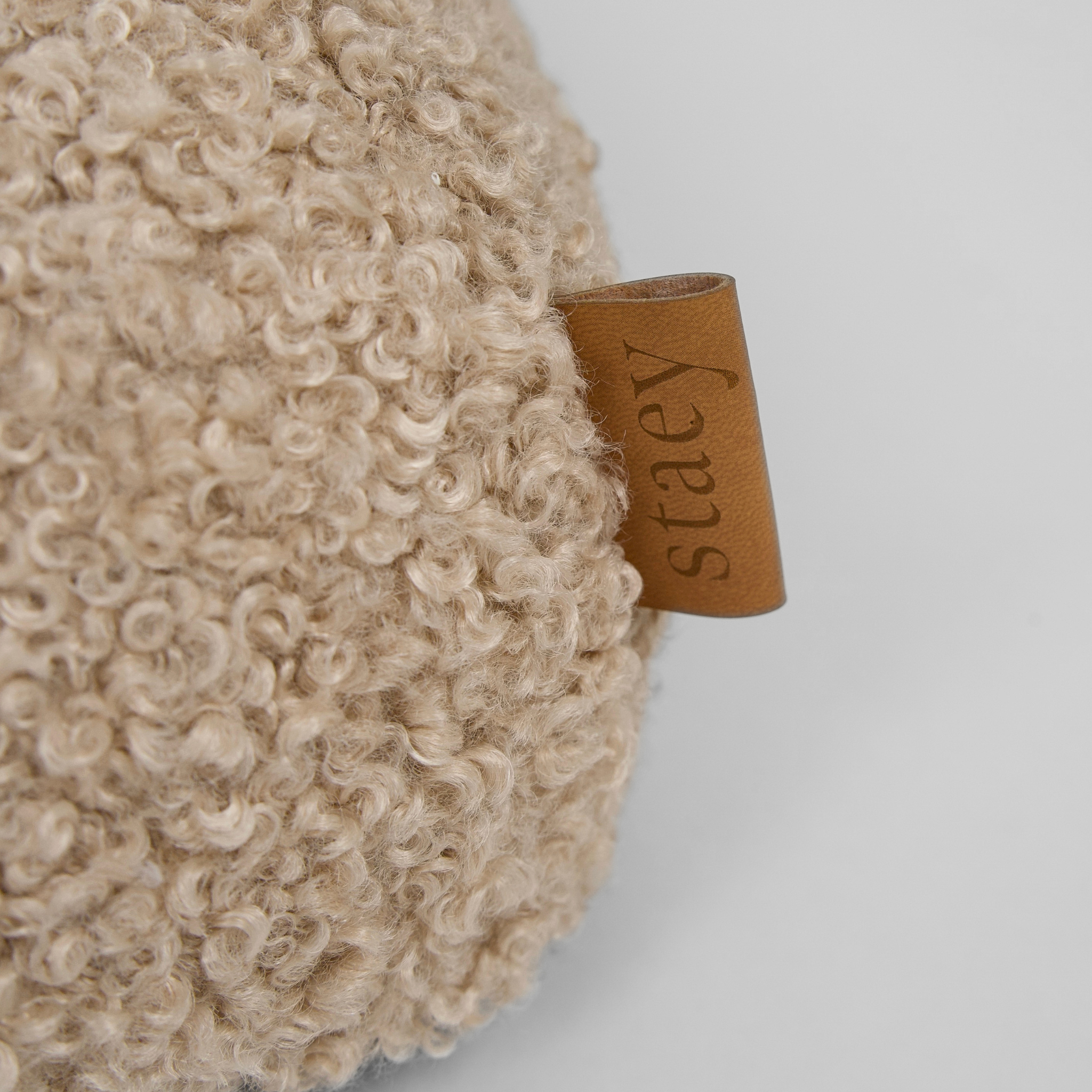 Karla Orthopedic Dog Bed | Sand Curly