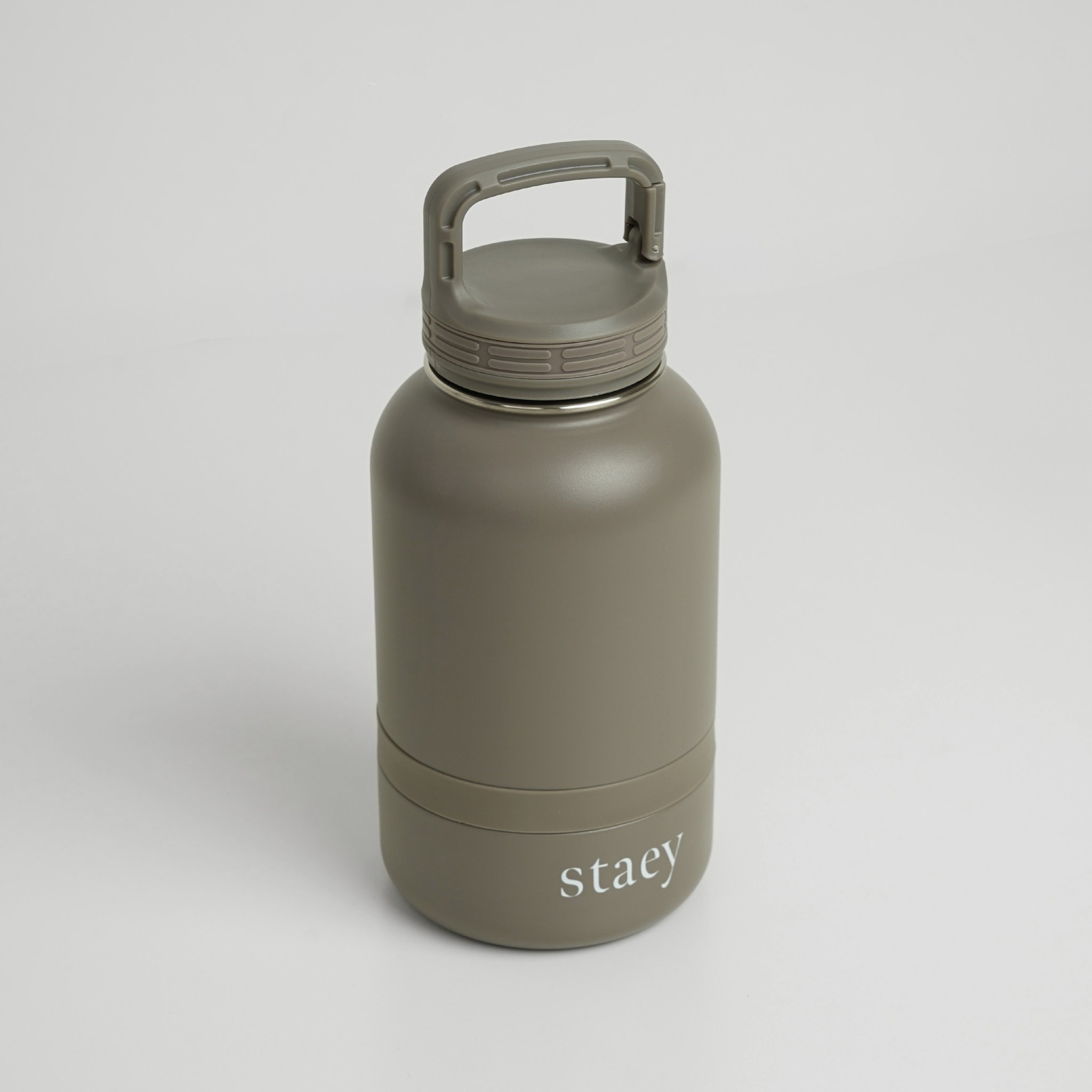 Butelka Noona 2 w 1 z ok. Miska | Stal nierdzewna