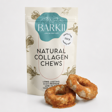 Barkii – gryzaki kolagenowe w kształcie pączków | Kaczka | 100 g.