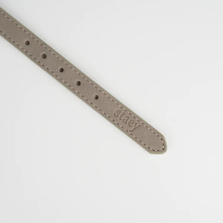 Grace Leather Dog Collar | Nature