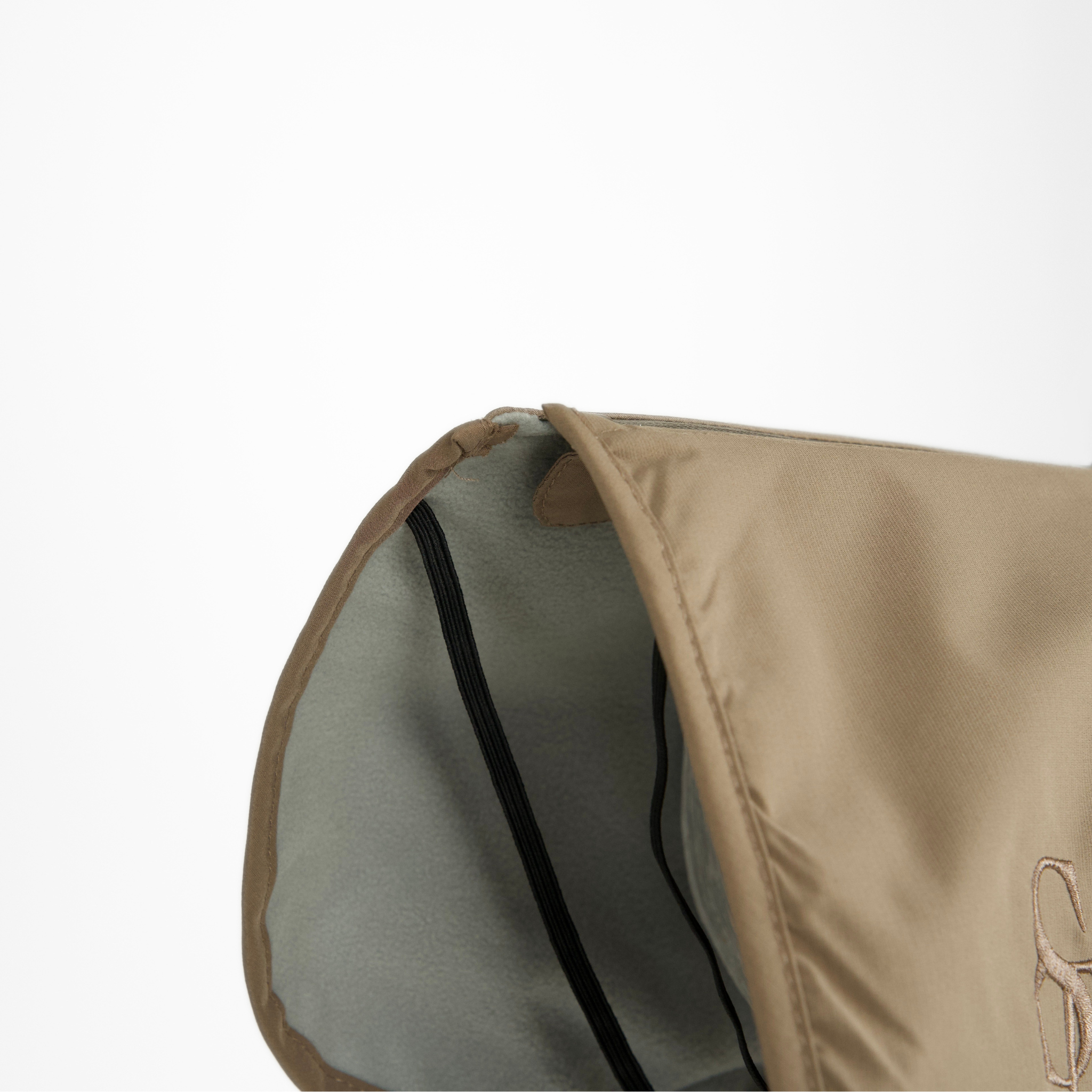 Leva Dog Rain Coat w. Harness | Taupe