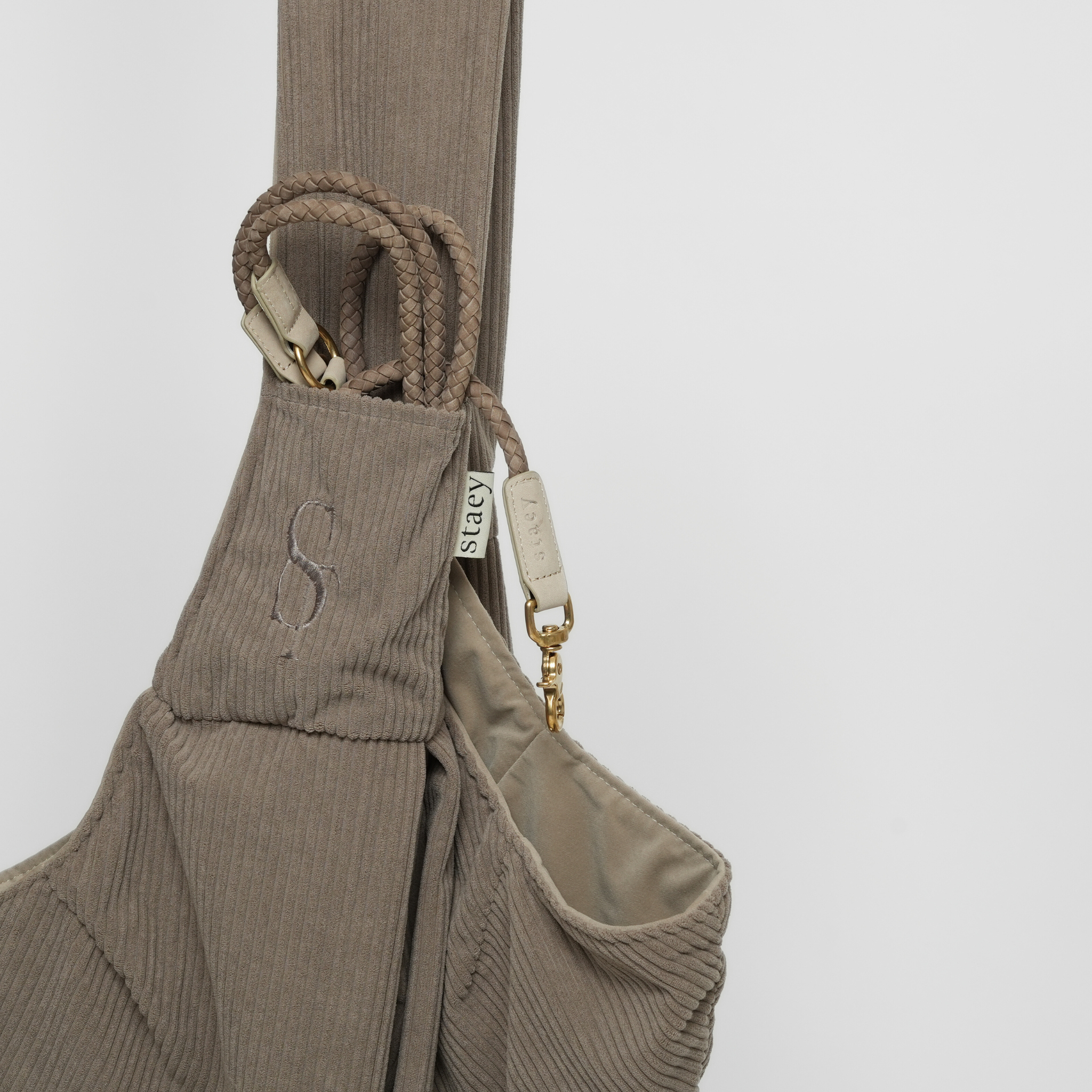 Transporter dla szczeniąt Ava | Sztruks