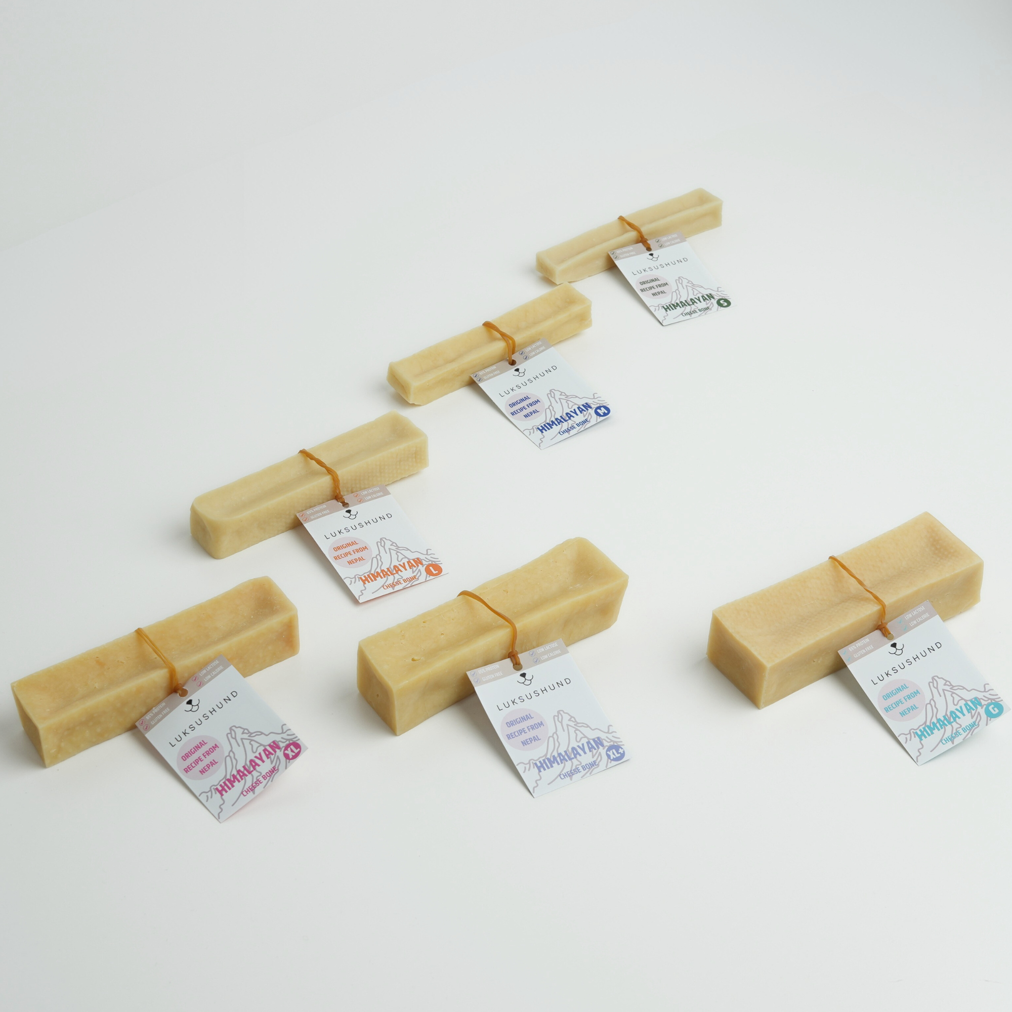 100% naturalne kości serowe