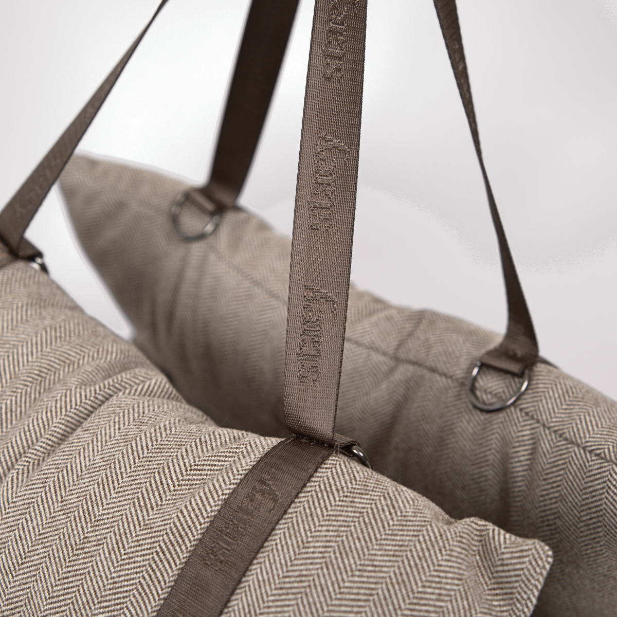 Fotelik samochodowy dla psa 3 w 1 Thea | Herringbone Mocca