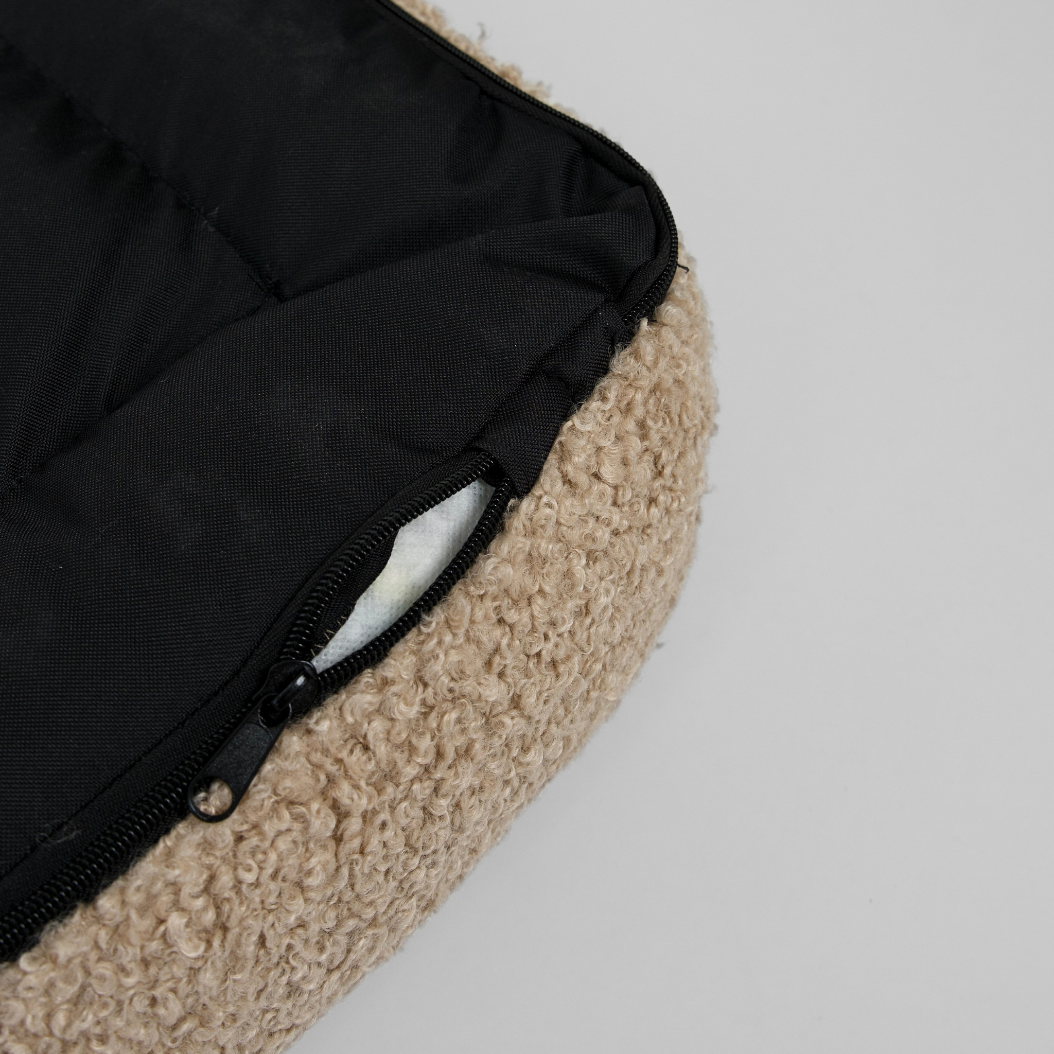 Karla Orthopedic Dog Bed | Sand Curly