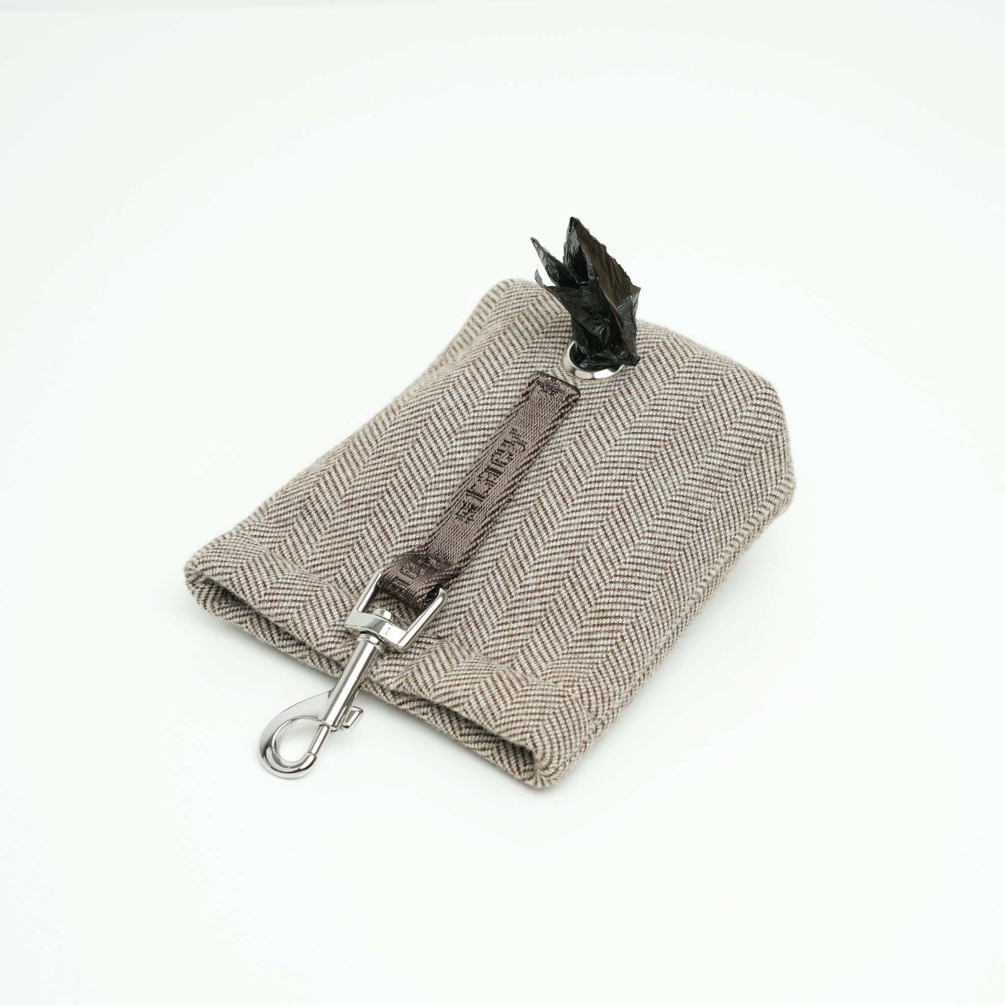 Torba na przysmaki Elma z. Uchwyt na worek na śmieci | Mocca