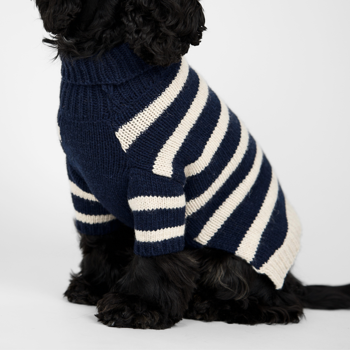 Liva Dog Sweater | Midnight/Oat