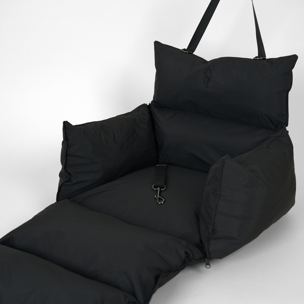 Fotelik samochodowy dla psa 3 w 1 Thea | Charcoal