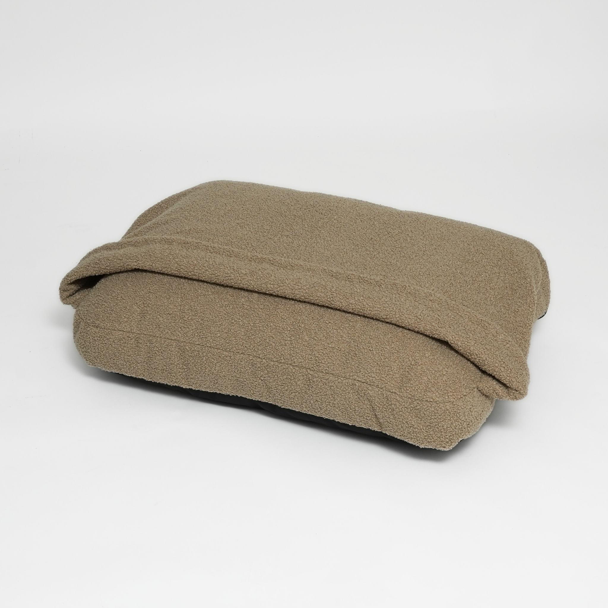 Poduszka dla psa z kapturem Lana | Bouclé owsiane