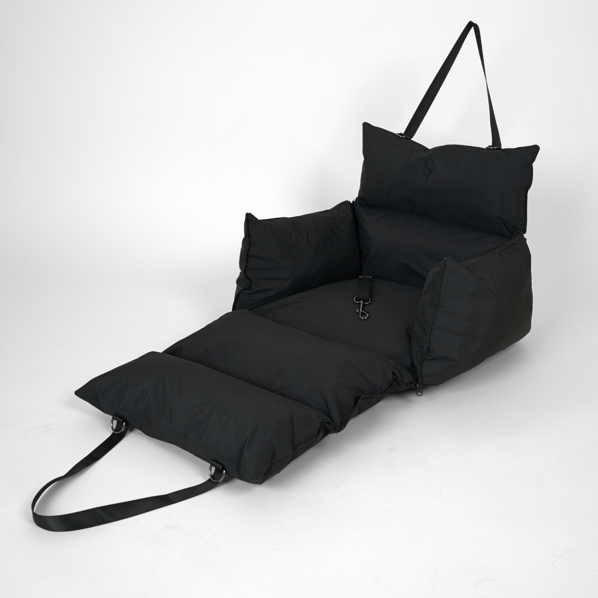 Fotelik samochodowy dla psa 3 w 1 Thea | Charcoal