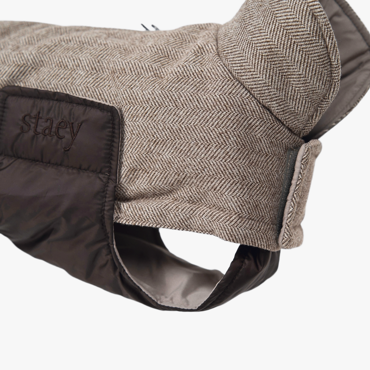 Płaszcz dla psa Nora | Herringbone Mocca